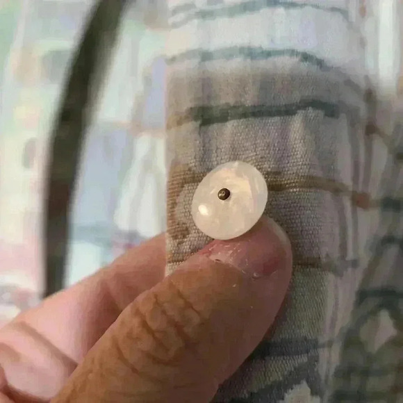 Vintage Orvis Quilted Jacket Tapestry Buttons Sz L - Picture 8 of 9